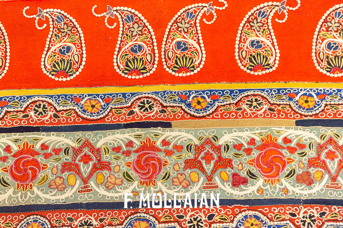 Antique Textile Rashti Duzi n°:894926